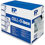 CELL-O 300 coussins d'air 200x100 mm en carton distributeur CELL-O 300 coussins d'air 200x100 mm en carton distributeur