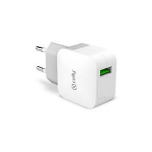 Celly, Caricabatterie, Travel charger turbo 1 usb 2.4a, TCUSBTURBO
