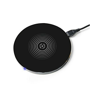 Celly, Caricabatterie wireless/senza fili, Wireless charger 1a alu bk, WL1AALUBK Celly, Caricabatterie wireless/senza fili, Wireless charger 1a alu bk, WL1AALUBK