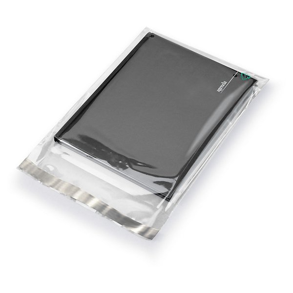Celofánové vrecká 200x250mm, samolepiaci uzáver, lesklé, materiál PP, hrúbka 40µm - 2