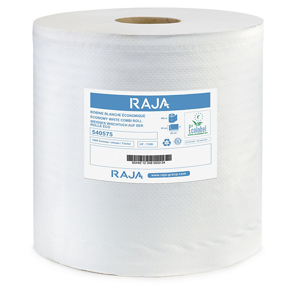 Cenově výhodné papírové utěrky v roli | RAJA - 1