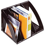 Cep Confort 675 Revistero clasificador vertical, poliestireno, 300 x 220 x 220 mm, negro Cep Confort 675 Revistero clasificador vertical, poliestireno, 300 x 220 x 220 mm, negro