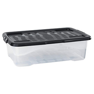 Cep Contenitori multiuso Curve Box, Capacità 30 l, 60 x 39,7 x 17,2 cm Cep Contenitori multiuso Curve Box, Capacità 30 l, 60 x 39,7 x 17,2 cm