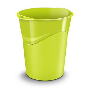 Cep Corbeille à papier Gloss 280 G, 14 litres, 305 x 290 x 334 mm, polypropylène, anis Cep Corbeille à papier Gloss 280 G, 14 litres, 305 x 290 x 334 mm, polypropylène, anis