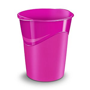 Cep Corbeille à papier Gloss 280 G, 14 litres, 305 x 290 x 334 mm, polypropylène, rose Cep Corbeille à papier Gloss 280 G, 14 litres, 305 x 290 x 334 mm, polypropylène, rose
