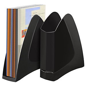 Cep First 636 F Portariviste, 257 x 75 x 260 mm, Polistirene, Colore nero Cep First 636 F Portariviste, 257 x 75 x 260 mm, Polistirene, Colore nero