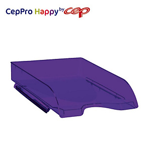 Cep Happy 200+H Vaschetta portacorrispondenza 348 x 257 x 66 mm Polistirene Viola intenso Cep Happy 200+H Vaschetta portacorrispondenza 348 x 257 x 66 mm Polistirene Viola intenso
