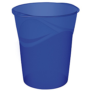 Cep Happy 280 H, Papelera de oficina, polipropileno reciclable, 14 l, azul eléctrico Cep Happy 280 H, Papelera de oficina, polipropileno reciclable, 14 l, azul eléctrico