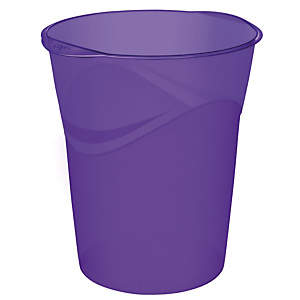 Cep Happy 280 H, Papelera de oficina, polipropileno reciclable, 14 l, morado intenso Cep Happy 280 H, Papelera de oficina, polipropileno reciclable, 14 l, morado intenso