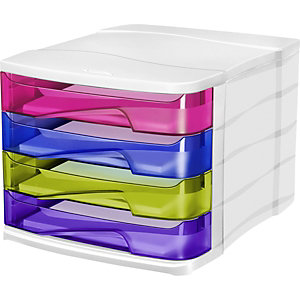Cep Happy Modulo con cassetti da scrivania 394 HM Multicolore