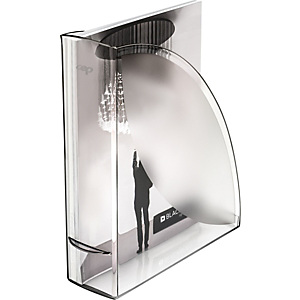 Cep Ice Black 674 i Revistero, poliestireno, 82 x 310 x 265 mm, negro transparente Cep Ice Black 674 i Revistero, poliestireno, 82 x 310 x 265 mm, negro transparente