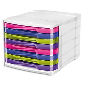 CEP Module de classement 8 tiroirs 398HM - Dimensions L29,2 x H24,6 x P38,6 cm multicolore CEP Module de classement 8 tiroirs 398HM - Dimensions L29,2 x H24,6 x P38,6 cm multicolore