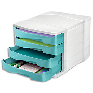 CEP Module de classement PROTECT 4 tiroirs - Dim (lxhxp) : 29,2 x 24,6 x 38,6 cm. Coloris vert d'eau CEP Module de classement PROTECT 4 tiroirs - Dim (lxhxp) : 29,2 x 24,6 x 38,6 cm. Coloris vert d'eau