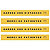 Cep Stickers distances de sécurité - 12 lots de 4 unités - 1