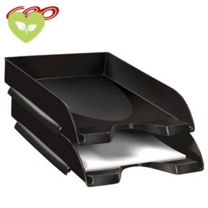 CEP Vaschetta portacorrispondenza Linea GreenSpirit, Polistirene, Nero CEP Vaschetta portacorrispondenza Linea GreenSpirit, Polistirene, Nero