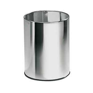 Cestino gettacarta Inox, Capacità 15 litri Cestino gettacarta Inox, Capacità 15 litri