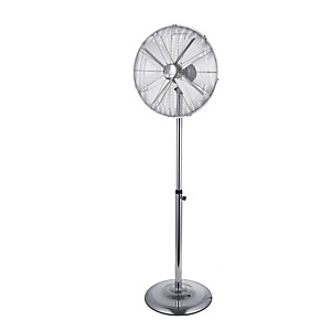 CFG Ventilatore Cromo da terra - pala diametro 45 cm - 60 W - metallo cromato