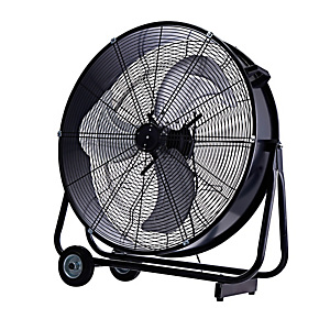 CFG Ventilatore industriale Uragano 82 - carrellato - metallo- nero CFG Ventilatore industriale Uragano 82 - carrellato - metallo- nero
