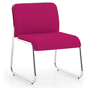 Chaise d'accueil Carosello tissu - Pink Chaise d'accueil Carosello tissu - Pink