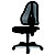 Chaise de bureau Open Point maille noire hauteur réglable -  roulettes - 3