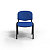 Chaise de réunion et d’accueil First - Tissu Bleu - 1