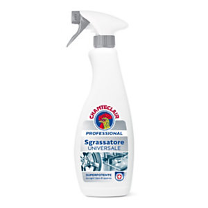 CHANTECLAIR PROFESSIONAL Detergente sgrassatore universale, Flacone spray con trigger, 700 ml