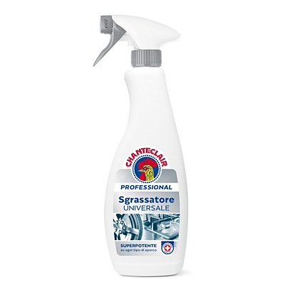 CHANTECLAIR PROFESSIONAL Detergente sgrassatore universale, Flacone spray con trigger, 700 ml