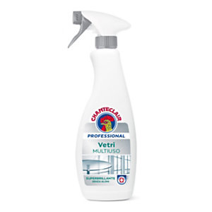 CHANTECLAIR PROFESSIONAL Detergente vetri multiuso, Flacone spray con trigger, 700 ml