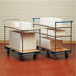 Chariot 2 étages, charge 200 kg Chariot 2 étages, charge 200 kg