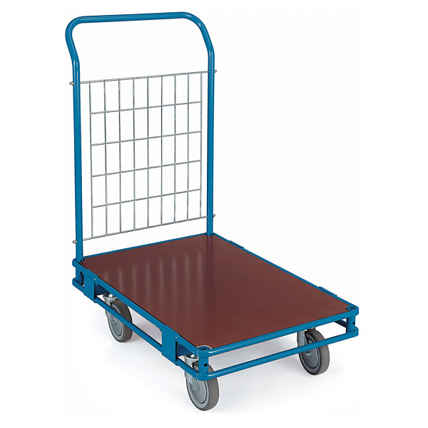 Chariot à dossier fixe et grillagé 250 kg 800x535x915 mm