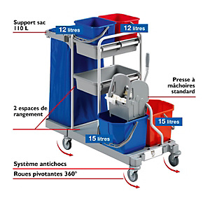 Chariot entretien complet Chariot entretien complet