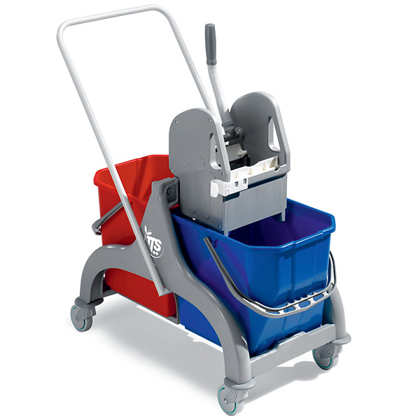 Chariot de lavage duo standard 2 x 15 litres TTS
