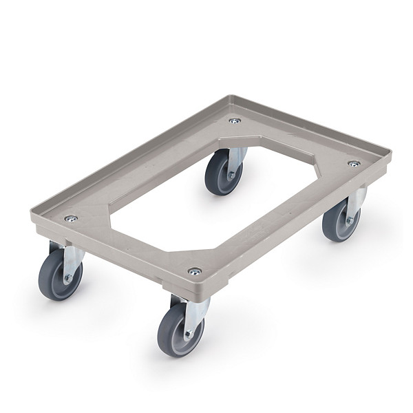 Chariot porte-bac  gris - 1