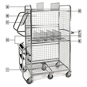 Chariot de préparation modulable