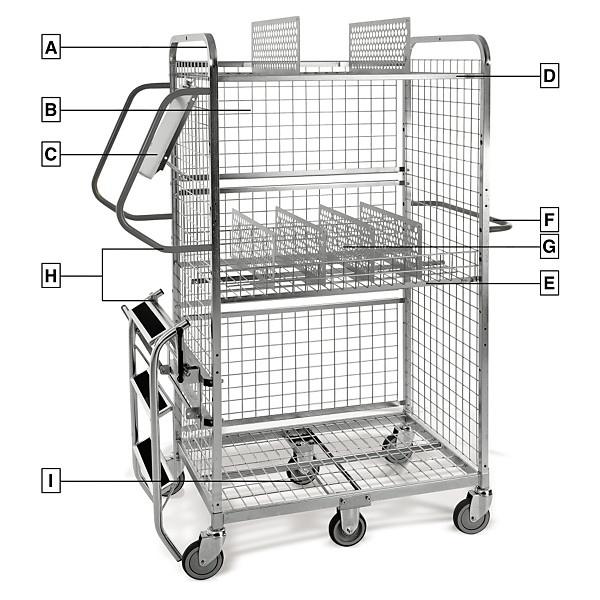 Chariot de préparation modulable - 1