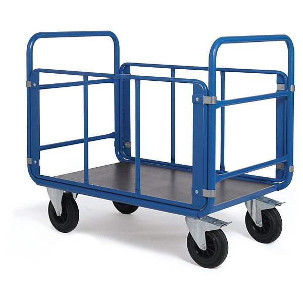 Chariot à côtés tubulaires 2 dossiers/2 côtés 500 kg - 2