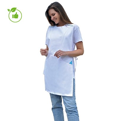 Chasuble femme SNV April gamme Demain lyocell blanche, taille unique