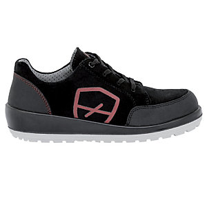 Chaussures femme Belina S3 Parade, coloris noir et rose, pointure 39