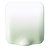Sèche-mains automatique horizontal - 1400w - zelis - inox brossé aisi 304 (18/10) - blanc 9016 - 3