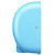 Sèche-mains automatique horizontal - 1400w - zelis - inox brossé aisi 304 (18/10) - bleu 5024 mat lisse - 2