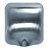 Sèche-mains automatique horizontal - 1400w - zelis - inox brossé aisi 304 (18/10) - 3