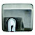 Sèche-mains automatique horizontal - 2300w - pulseo - chrome - 3