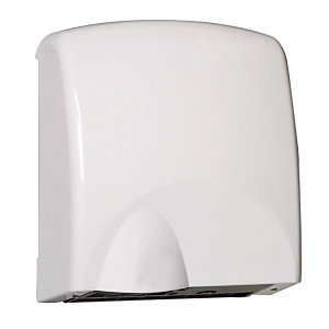 Sèche-mains automatique Tornade en ABS blanc