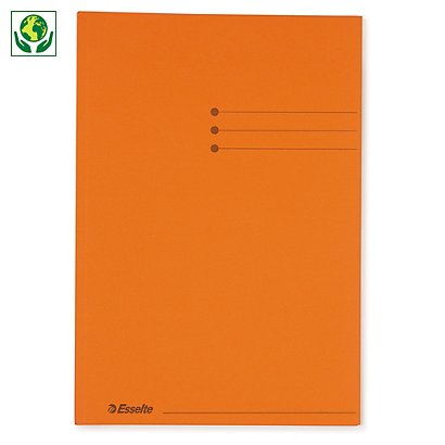 Chemise en carton 100 % recyclé Esselte orange