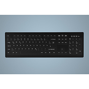 Cherry Active Key AK-C8100, Alámbrico, USB, Switch de tecla de tijera, Negro AK-C8100F-UVS-B/US Cherry Active Key AK-C8100, Alámbrico, USB, Switch de tecla de tijera, Negro AK-C8100F-UVS-B/US