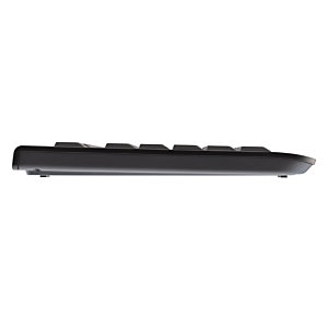 CHERRY KC 1000 Clavier filaire, noir, USB, AZERTY - FR, Taille réelle (100 %), Avec fil, USB, AZERTY, Noir JK-0800FR-2