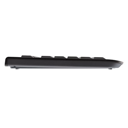 CHERRY KC 1000 Clavier filaire, noir, USB, AZERTY - FR, Taille réelle (100 %), Avec fil, USB, AZERTY, Noir JK-0800FR-2 - 1