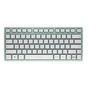 Cherry KW 7100 MINI BT, Inalámbrico, Bluetooth, Switch de tecla de tijera, QWERTY, Color menta JK-7100EU-18 Cherry KW 7100 MINI BT, Inalámbrico, Bluetooth, Switch de tecla de tijera, QWERTY, Color menta JK-7100EU-18