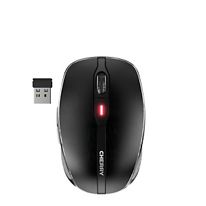 CHERRY MW 8C ADVANCED, Ambidextre, Optique, RF Sans fil + Bluetooth, 3200 DPI, Noir, Gris JW-8100 CHERRY MW 8C ADVANCED, Ambidextre, Optique, RF Sans fil + Bluetooth, 3200 DPI, Noir, Gris JW-8100