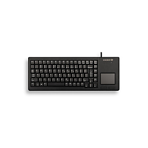 CHERRY XS Touchpad G84-5500, Standard, Avec fil, USB, Clavier mécanique, AZERTY, Noir G84-5500LUMFR-2 CHERRY XS Touchpad G84-5500, Standard, Avec fil, USB, Clavier mécanique, AZERTY, Noir G84-5500LUMFR-2